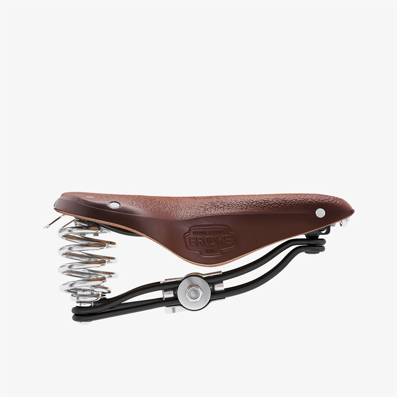 Brooks B66 Saddle in Brown-3