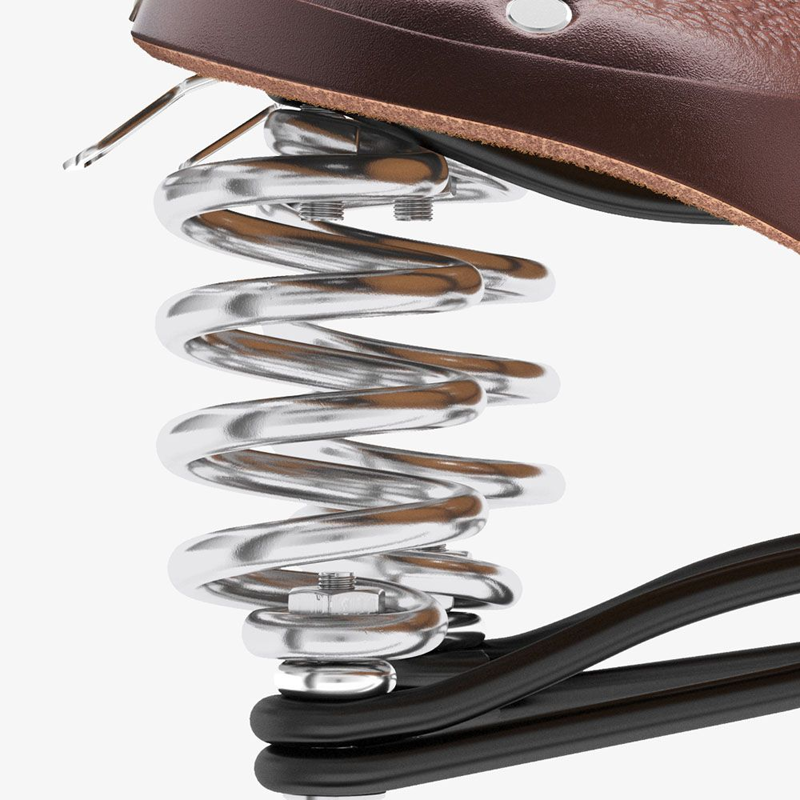 Brooks B66 Saddle in Brown-7