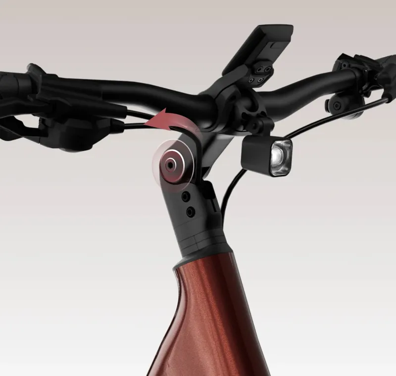 Tenways AGO AIR Electric Hybrid Bike in Arctic Grey-3