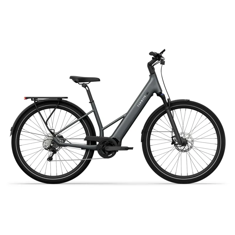 Tenways AGO AIR Electric Hybrid Bike in Arctic Grey