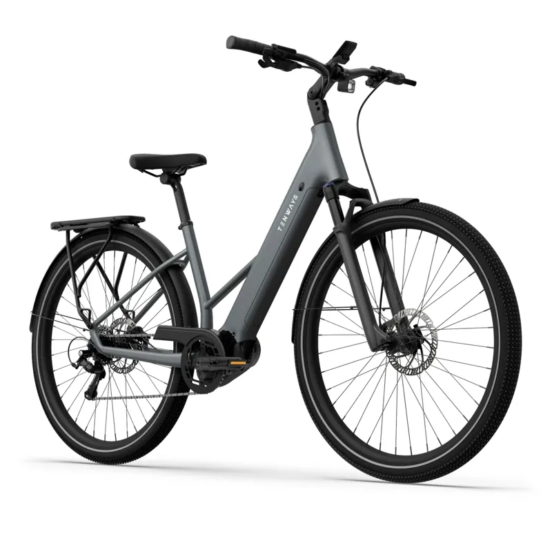 Tenways AGO AIR Electric Hybrid Bike in Arctic Grey-1