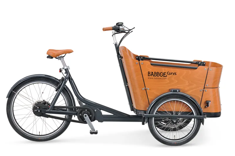 New 2026 Babboe CURVE Mountain Electric Cargo Trike With 500Wh Battery-2