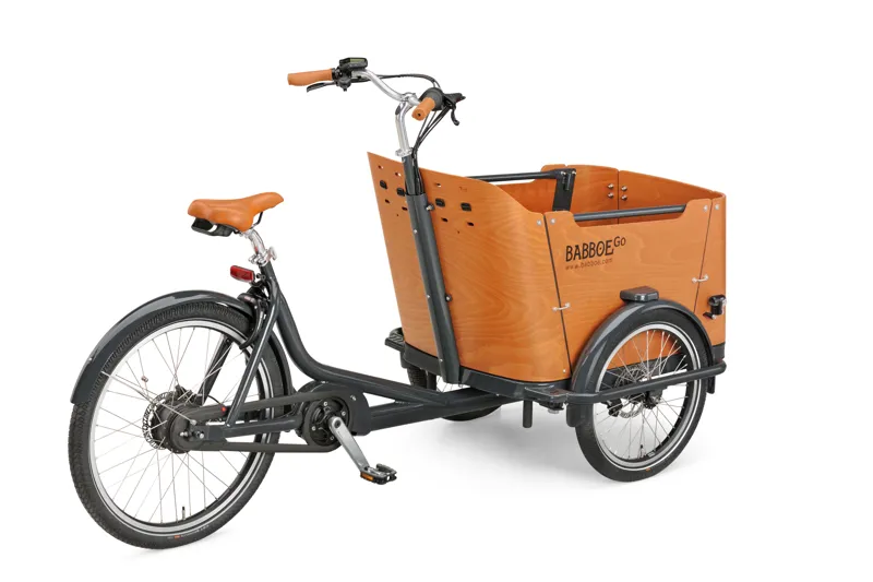 New 2026 Babboe GO Mountain Electric Cargo Trike With 500Wh Battery-1