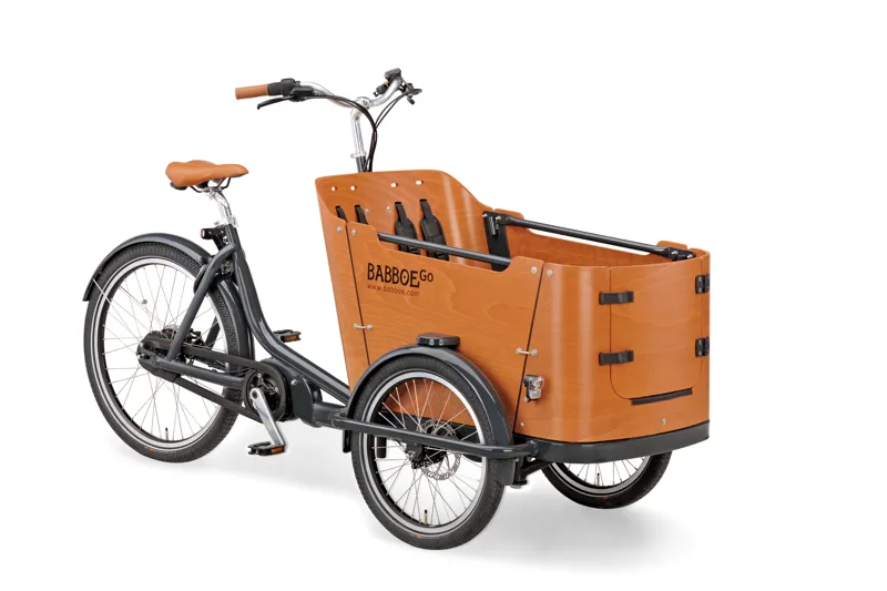 New 2026 Babboe GO Mountain Electric Cargo Trike With 500Wh Battery-2