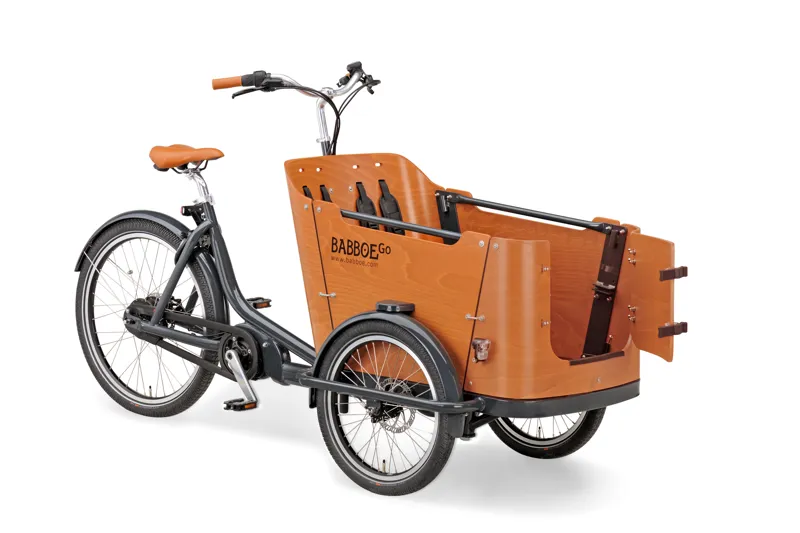 New 2026 Babboe GO Mountain Electric Cargo Trike With 500Wh Battery-3