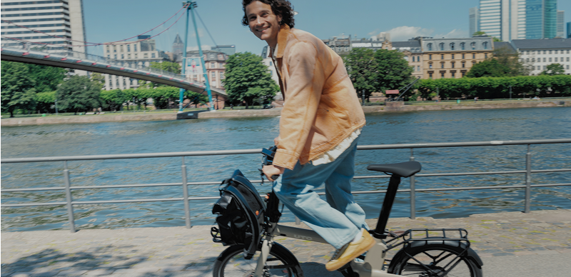 UTO PRO20 NE 20 inch Folding Bike in Satin Grey - Non Electric-6