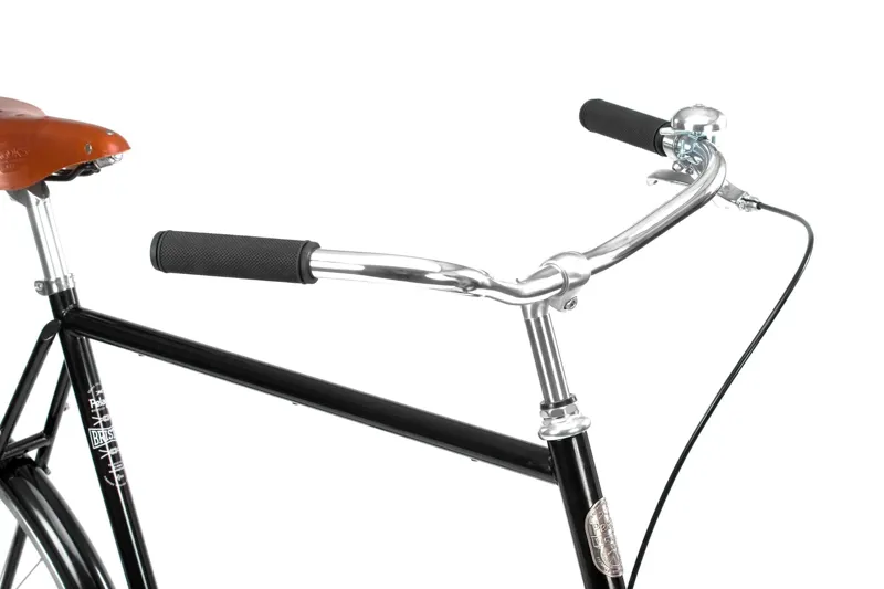 Pelago Bristol 3 Speed Hub Urban City Bike in Black-2