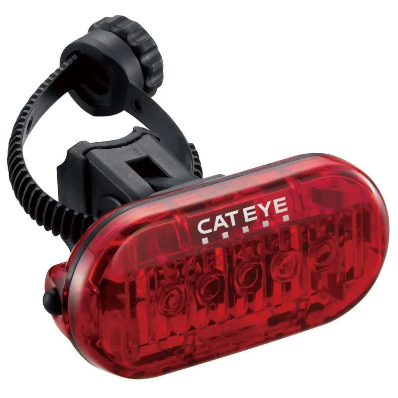 Cateye EL135 Front Light And Omni 5 Rear Light Set-2