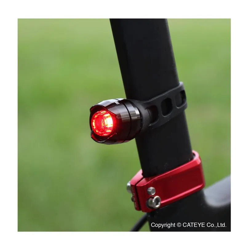Cateye Orb Rechargeable Front And Rear Light Set In Black-3