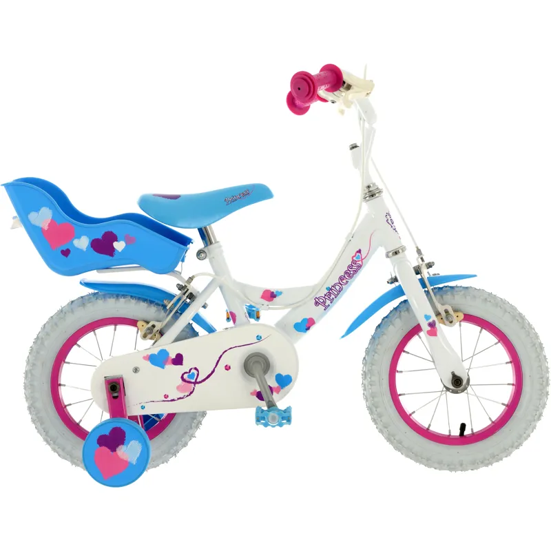 Dawe's Princess 12 inch Kids Bike in White