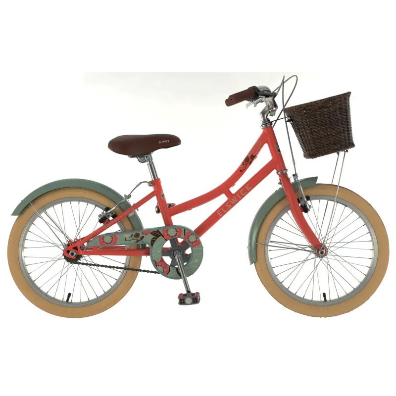Elswick Harmony18 inch Kids Bike in Coral/Khaki