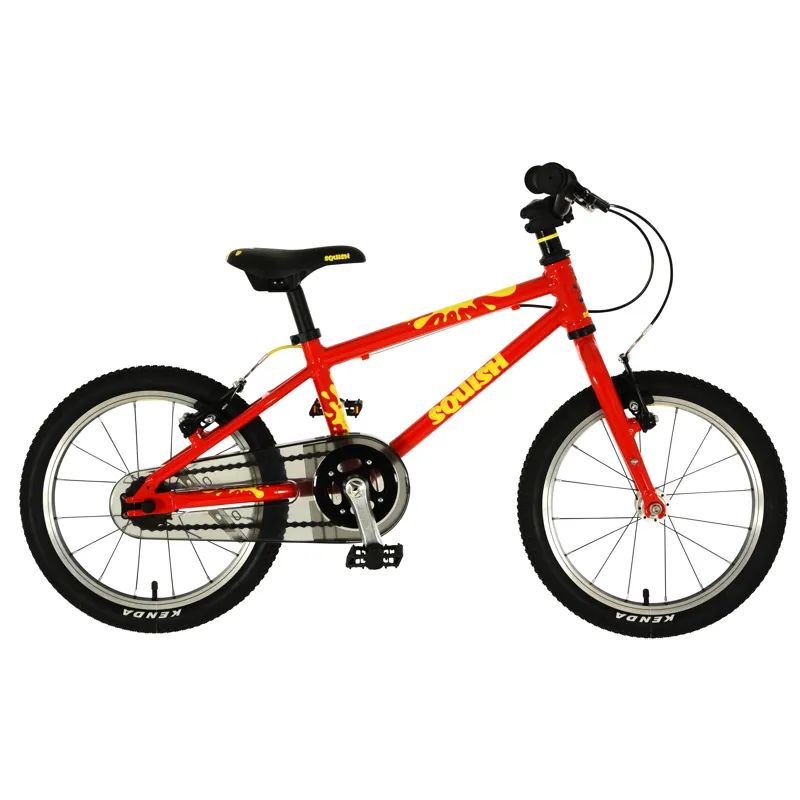 Squish 16 Inch Lightweight Kids Bike in Red