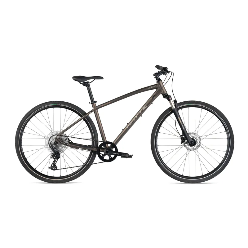 Whyte Caledonian V4 Hybrid Bike in Matt Bronze Silver/Copper