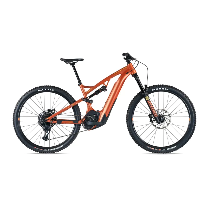 Whyte E-150 S 29er eMountain Bike in Burnt Orange