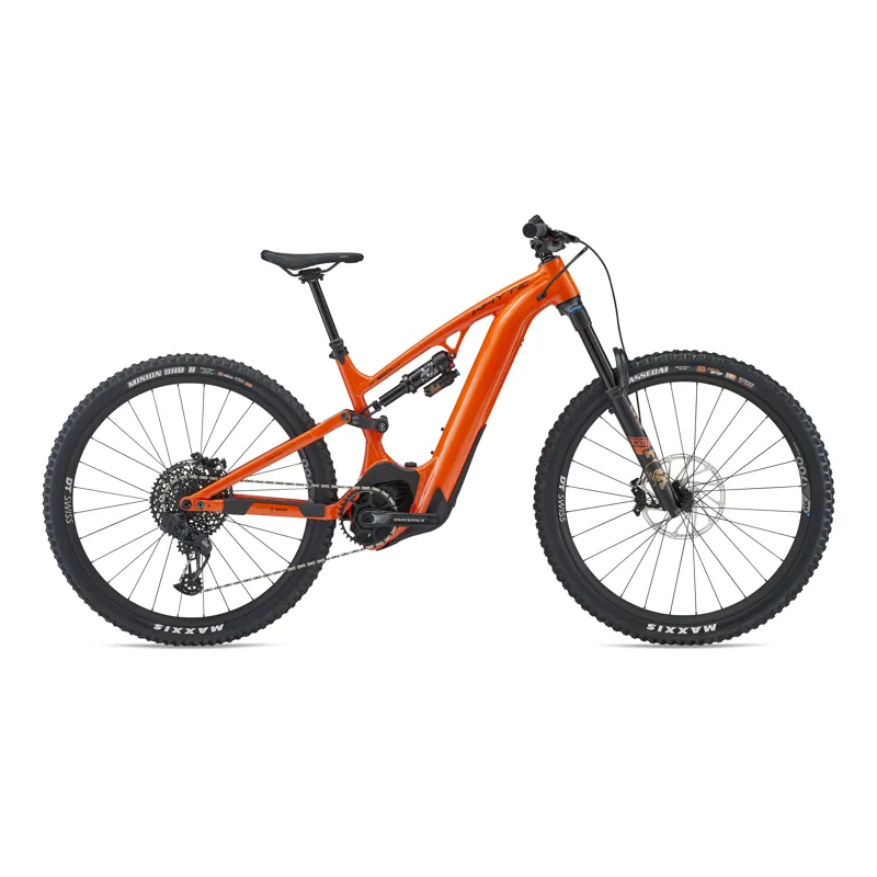 Whyte E-160 RSX 29er V1 eMountain Bike in Burnt Orange/Black/Gold