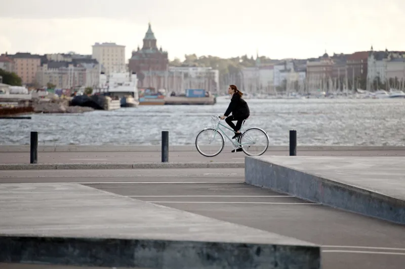 Pelago Capri 3 Speed Hub Urban City Bike in Turquoise-11