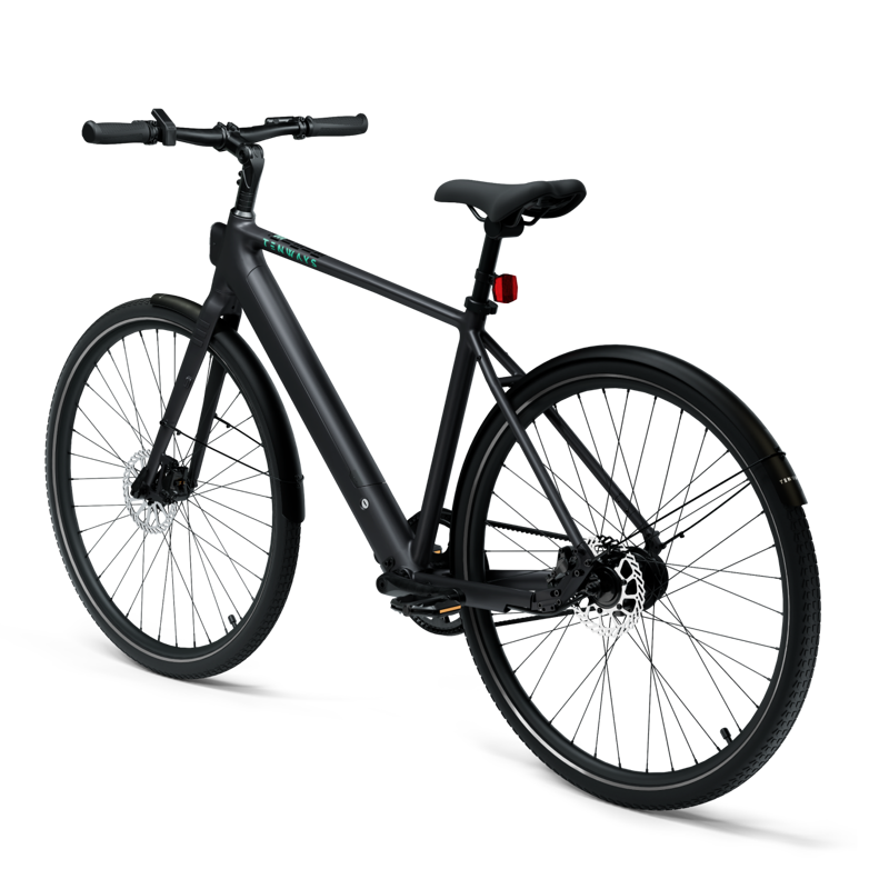 Tenways CGO600 PRO Lightweight City eBike in Midnight Black-2