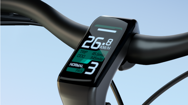 Tenways CGO800S Plus City eBike in Midnight Black-2