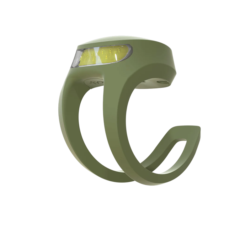 Knog Frog V3 Front Light in Green-1