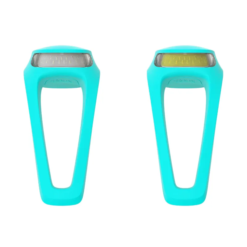 Knog Frog V3 Twinpack Lights in Blue Aqua