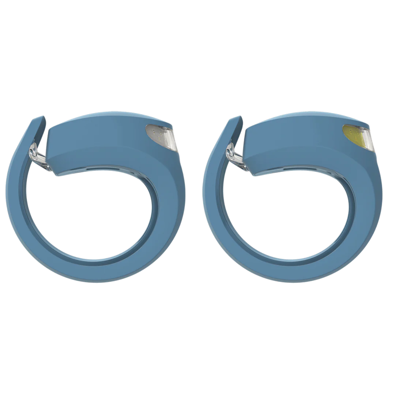 Knog Frog V3 Twinpack Lights in Blue-2