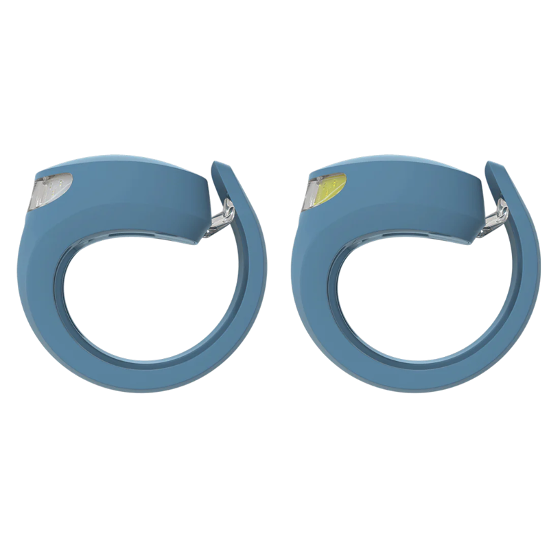 Knog Frog V3 Twinpack Lights in Blue-3