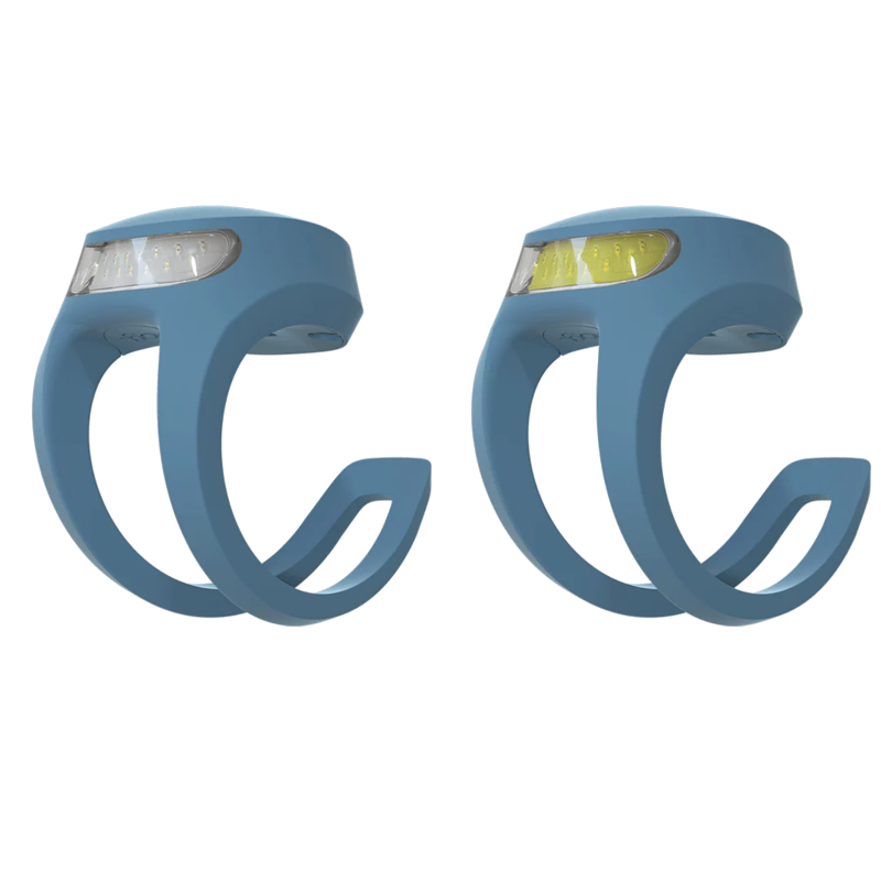 Knog Frog V3 Twinpack Lights in Blue-1