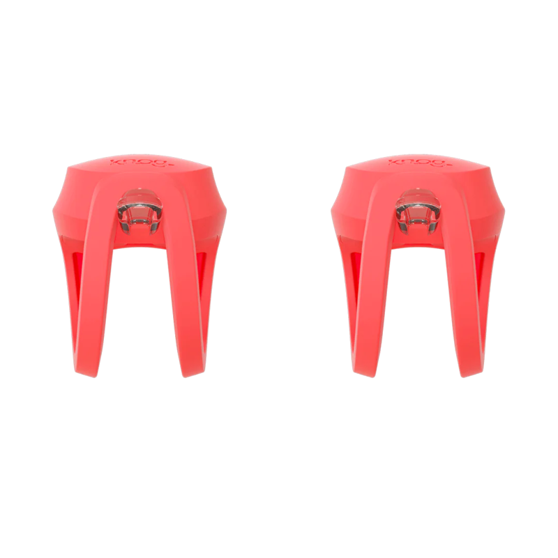 Knog Frog V3 Twinpack Lights in Coral-4