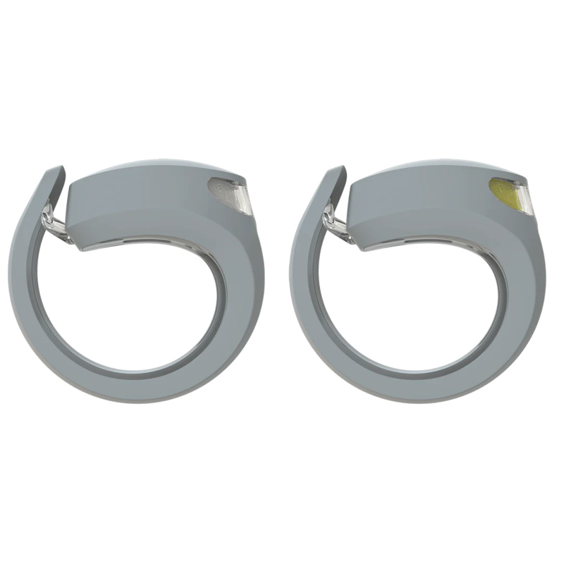 Knog Frog V3 Twinpack Lights in Grey-3