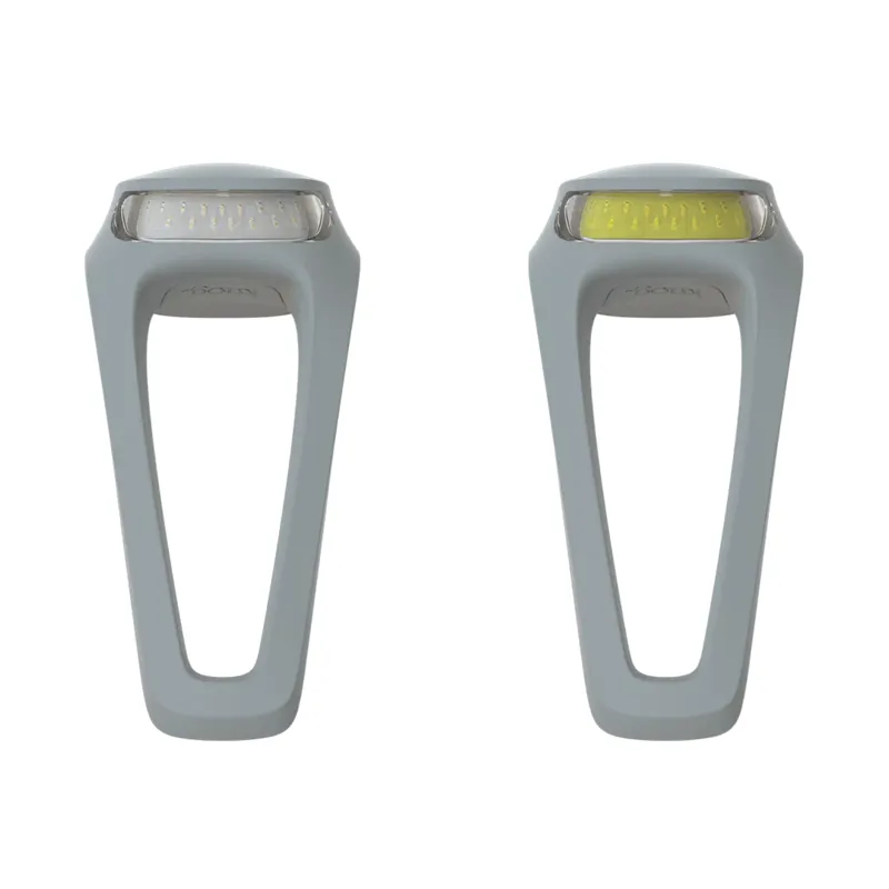 Knog Frog V3 Twinpack Lights in Grey