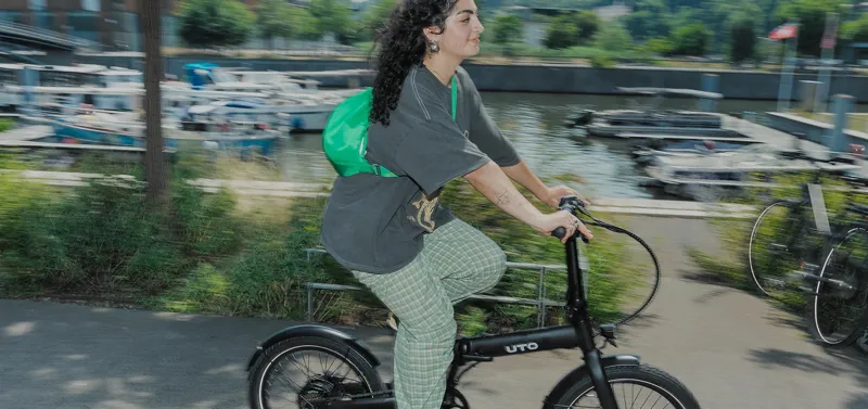 UTO OG20 inch Folding eBike in Sage Green-5