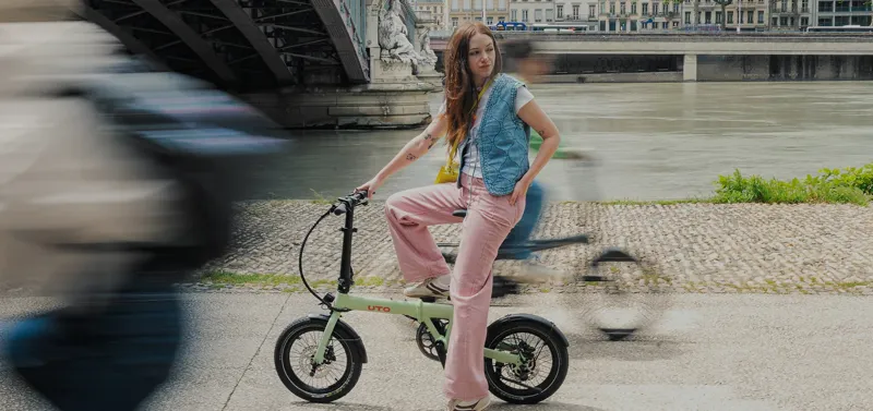 UTO OG16 inch Folding eBike in Onyx Black-8