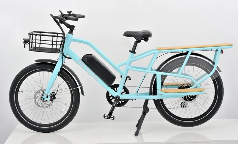 Revom Multi C1 Electric Cargo Bike in Blue-1
