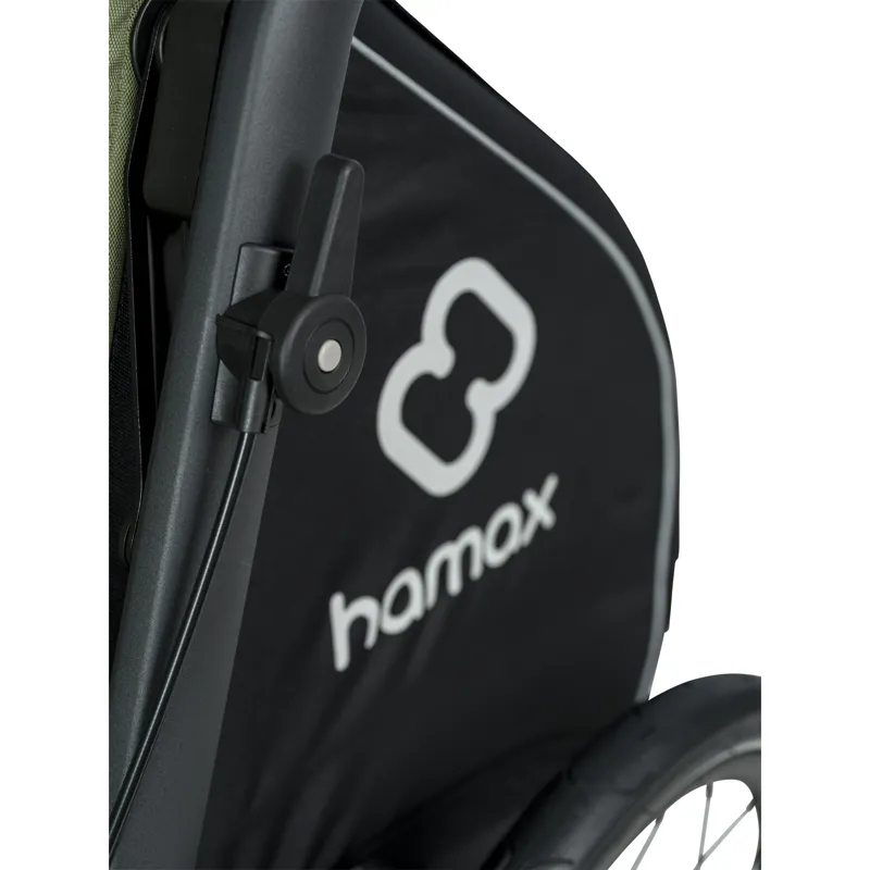 Hamax Pluto Medium Dog Trailer in Green-10