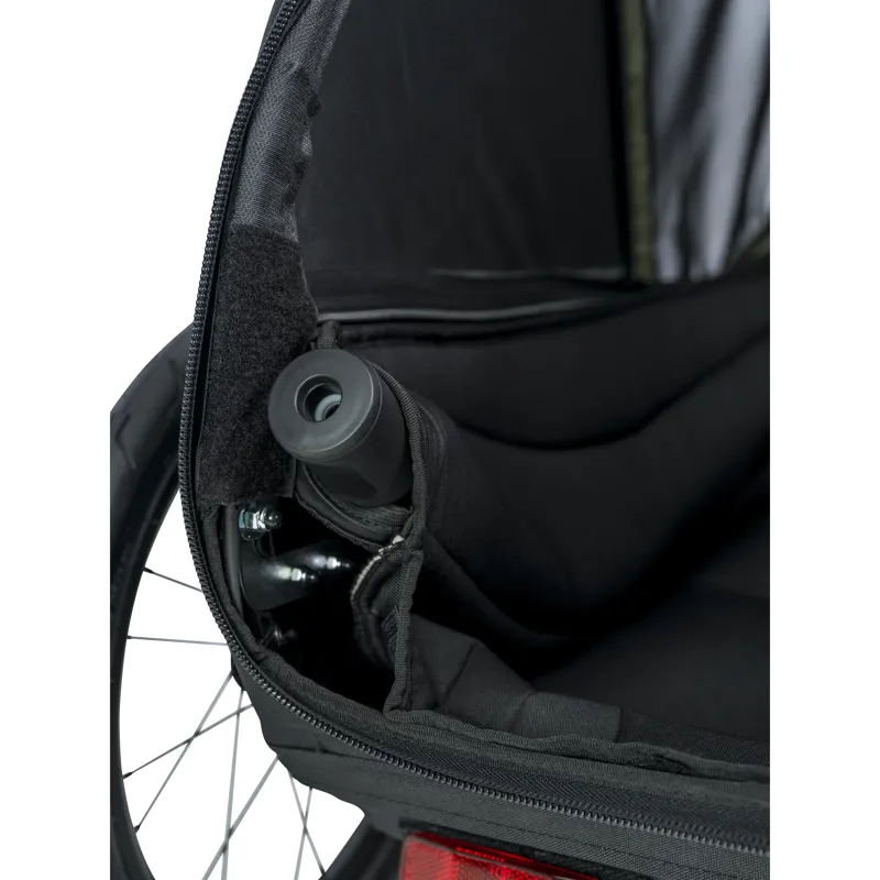 Hamax Pluto Medium Dog Trailer in Green-11