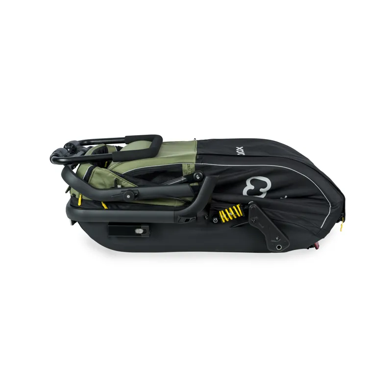 Hamax Pluto Medium Dog Trailer in Green-7