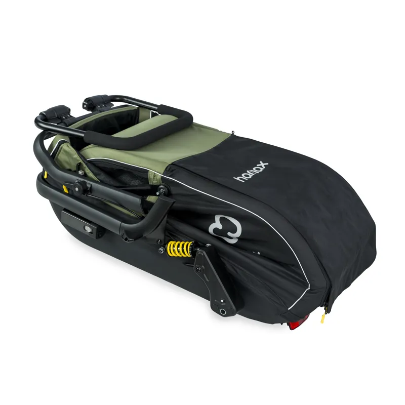 Hamax Pluto Medium Dog Trailer in Green-8