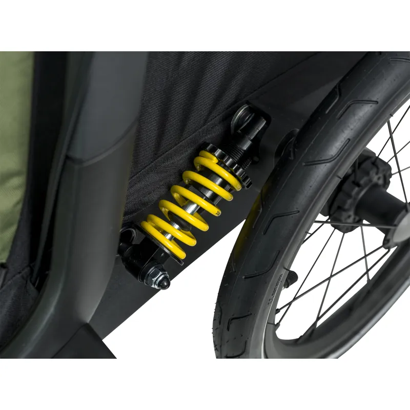 Hamax Pluto Medium Dog Trailer in Green-9