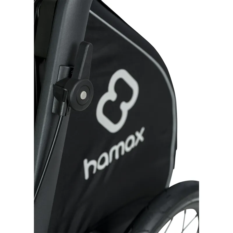 Hamax Pluto Large Dog Trailer in Navy-11