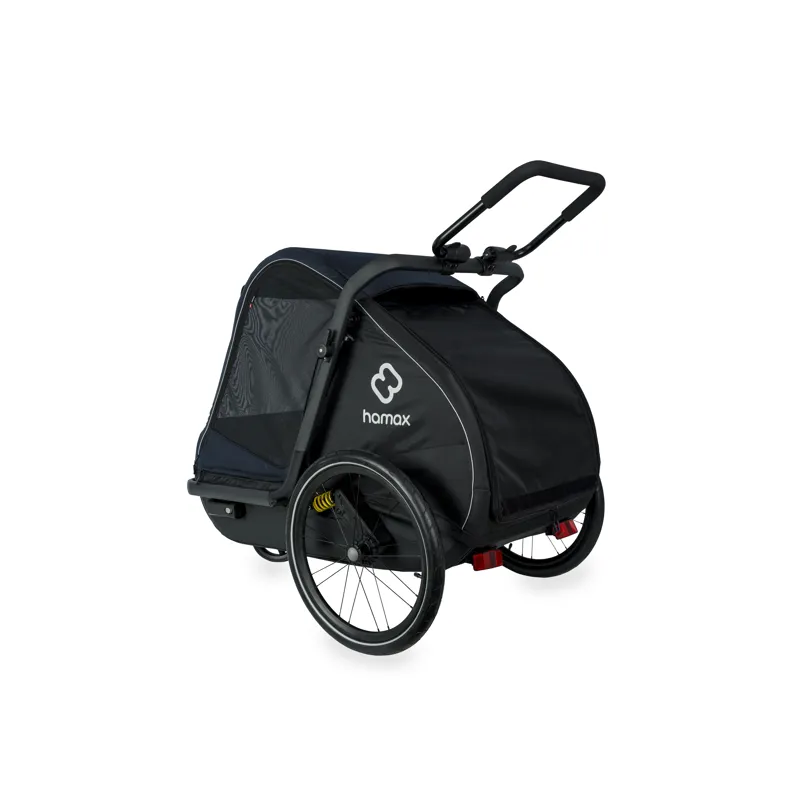 Hamax Pluto Large Dog Trailer in Navy-4