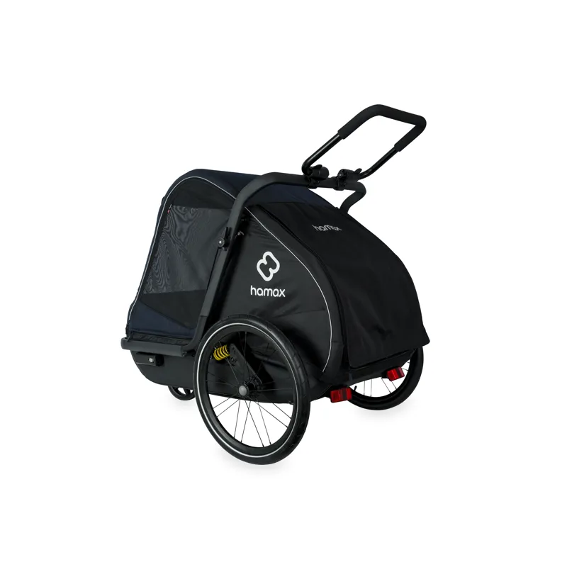 Hamax Pluto Large Dog Trailer in Navy-5