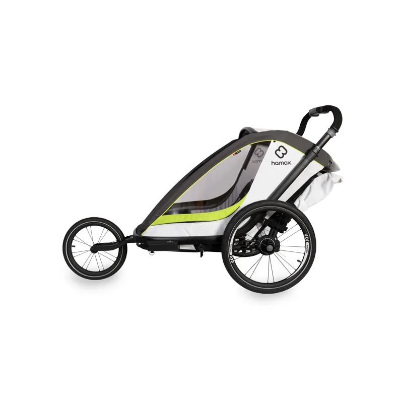 Hamax Breeze Child Single Bike Trailer in Navy/ Cream-1
