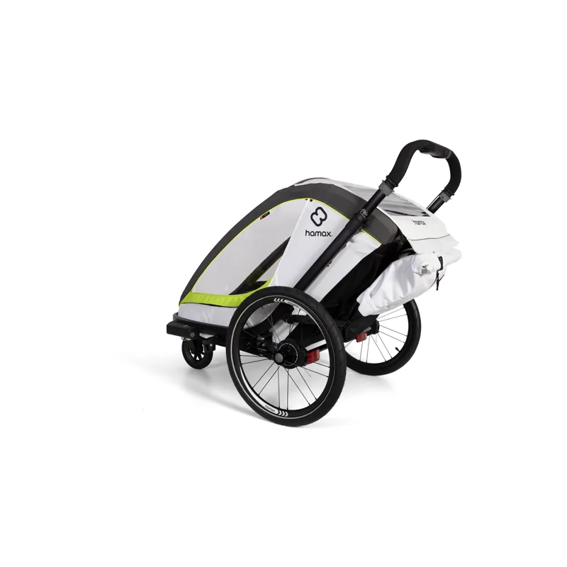 Hamax Breeze Child Single Bike Trailer in Navy/ Cream-3