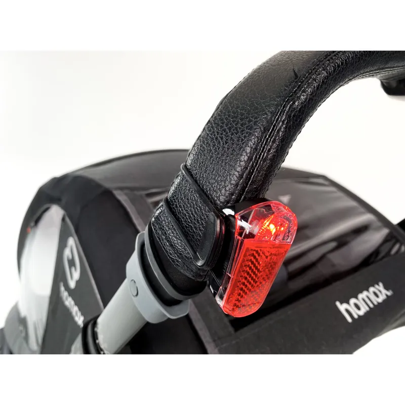 Hamax Cocoon Single Child Bike Trailer in Grey/Black-4