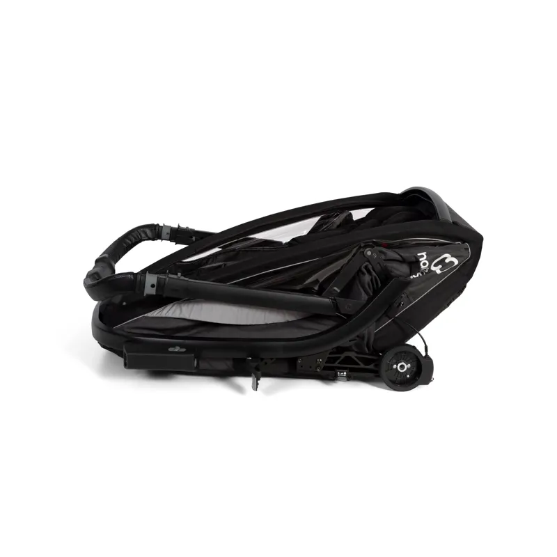 Hamax Cocoon Twin Child Bike Trailer in Grey / Black-6