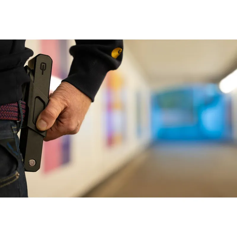 Hiplok Switch Folding Lock in Black / Green-11