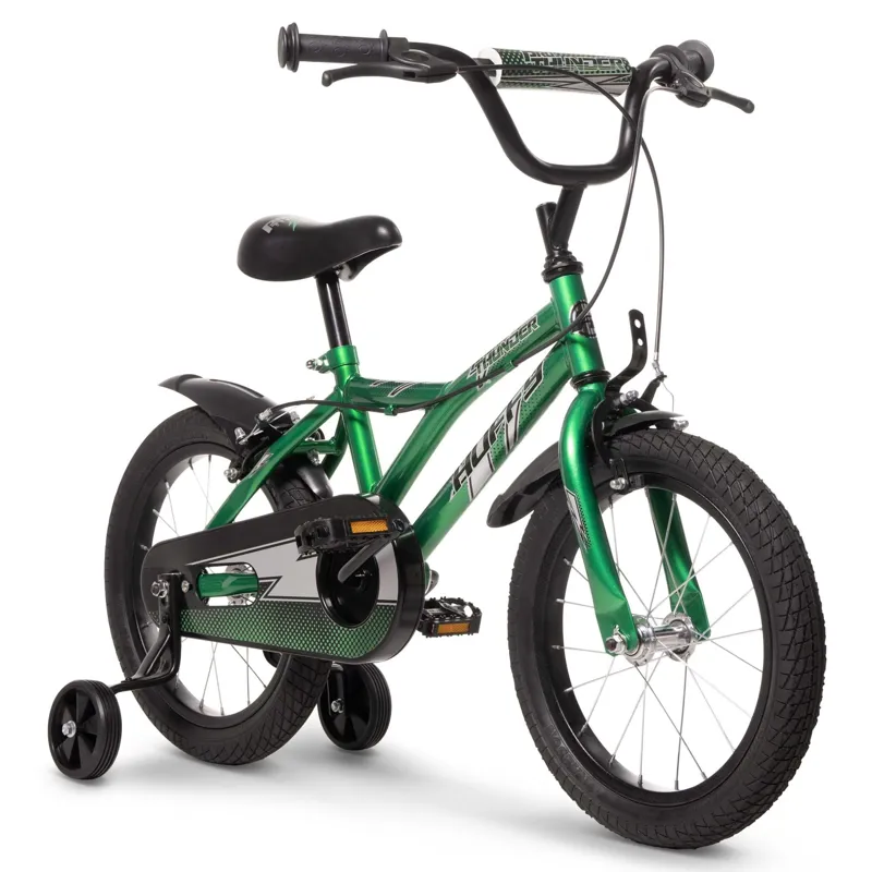 Huffy 16 Pro Thunder Kids Bike in Green-2