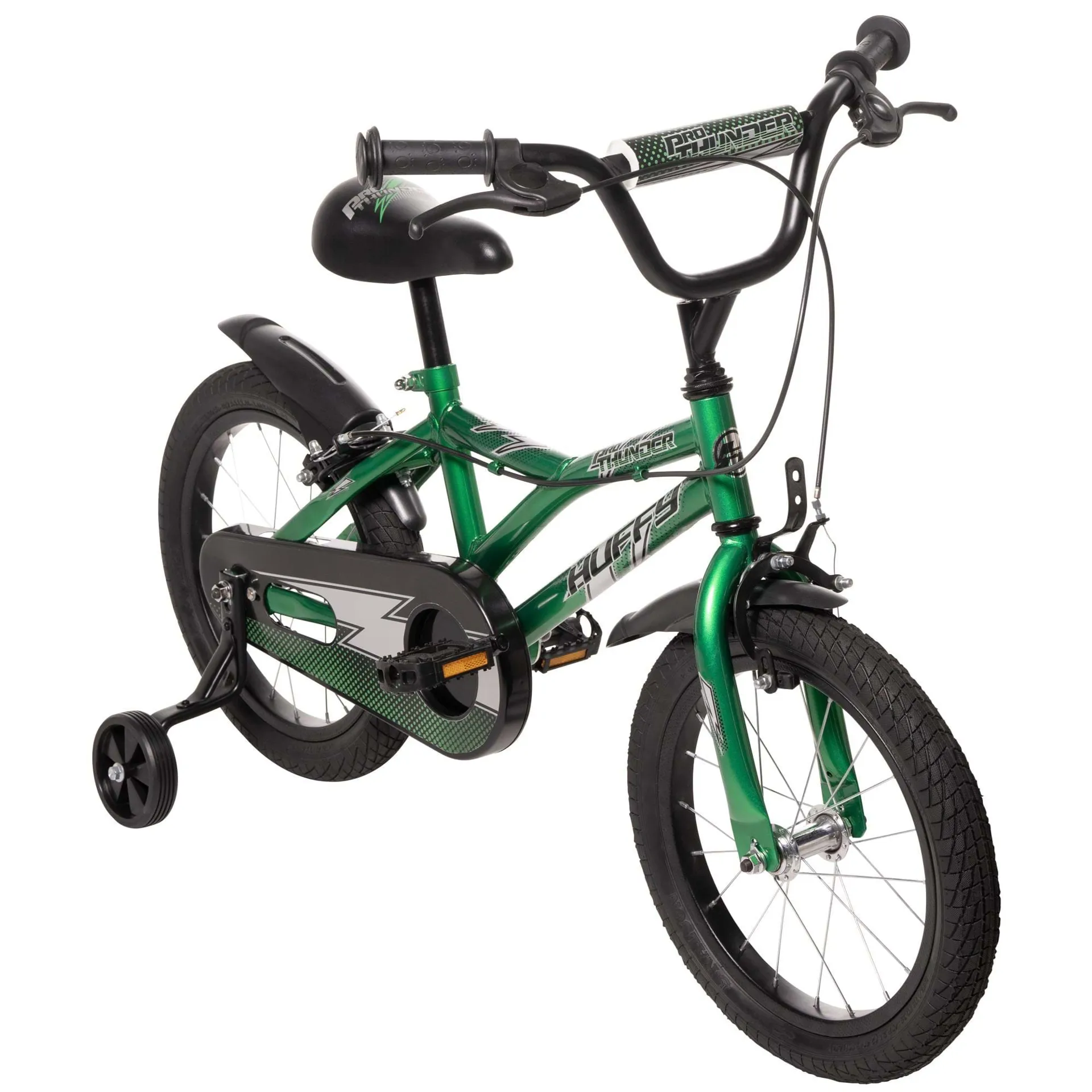 Huffy 16 Pro Thunder Kids Bike in Green