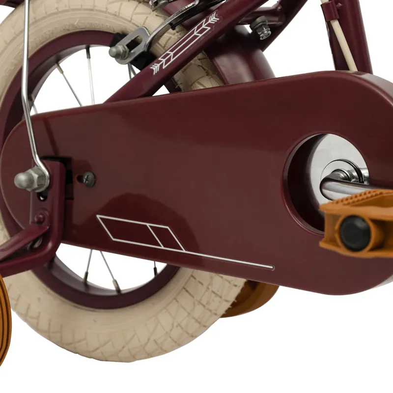 Huffy Vintage 12 inch Kids Bike in Burgundy-2