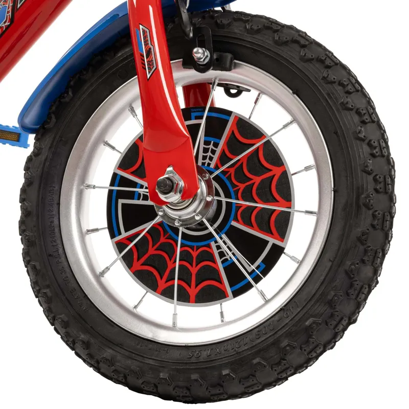 Huffy 12 Marvel Spider-Man Kids Bike in Red-9